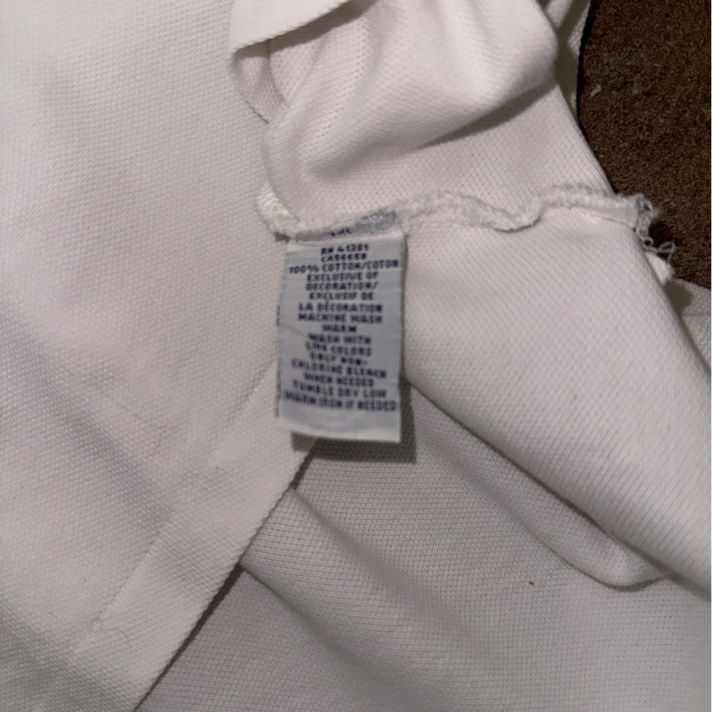 Ralph Lauren Classic Fit White Polo Shirt XXL Pony Logo - Picture 10 of 11